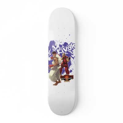 3rd Strike Rivals Skate Deck by streetfighter