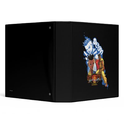 3rd Strike Sean 3 Ring Binder by streetfighter