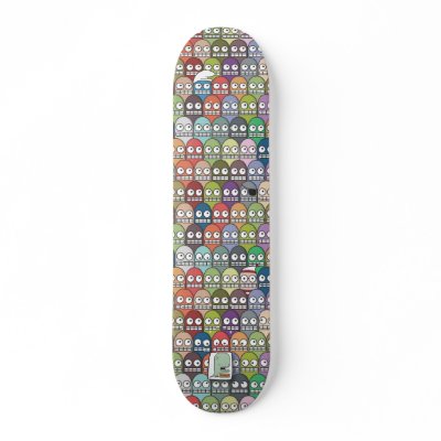3's a Crowd - Skateboard by martijnvanderwardt