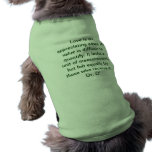 3SqMeals # 174 Dog Shirt