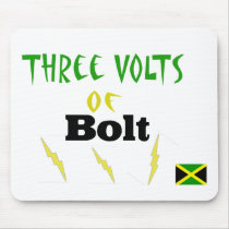 3volts of bolt mousepads by olympic 3volts of bolt mousepads