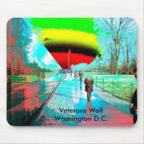 3w33, Veterans Wall Washington D.C. mousepads by catsirish 3w33, Veterans Wall Washington D.C. mousepads