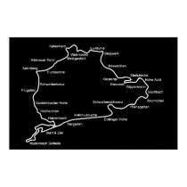 3x4 map posters