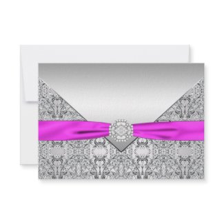 3x5 Blank Custom Personalized Event Card invitation