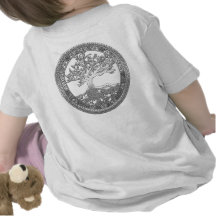 [400] Celtic Tree of Life [Silver] Tee Shirt