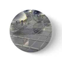 400 Silver Spheres Button