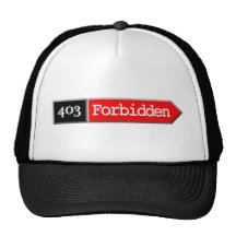 403 - Forbidden Mesh Hats