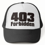 403 MESH HATS