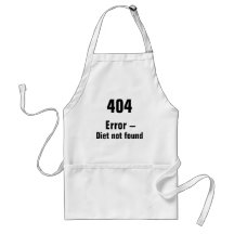 404 Error - Diet Not Found apron