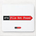 404 - File Not Found Mouse Pad
