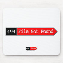 404 - File Not Found Mouse Pad