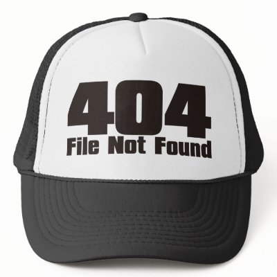 404 HAT by auraclover