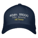 404th RRD(A), 173d Airborne, VIETNAM embroidered hats by a2zgraphicsworks 404th RRD(A), 173d Airborne, VIETNAM embroidered hats