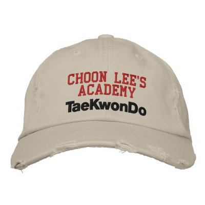 405 Choon Lee's Academy Hat Embroidered Hats by MyAKTA