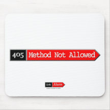 405 - Method Not Allowed Mouse Pad