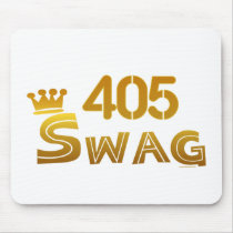 405 Oklahoma Swag Mouse Pad