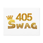 405 Oklahoma Swag Post Card