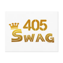 405 Oklahoma Swag Post Card