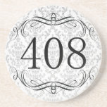 408 Area Code Beverage Coaster