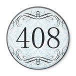 408 Area Code Refrigerator Magnets