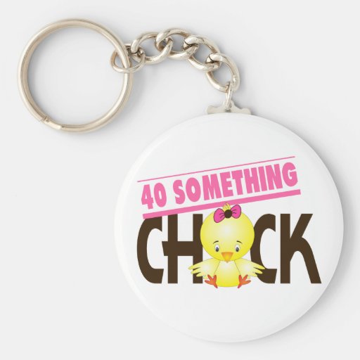 40-Algo polluelo 1 Llaveros Personalizados