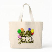 40 and Fabulous Birthday Gifts and Apparel bags
