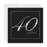40 and Fabulous Birthday Party Invitation