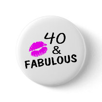 40 and Fabulous (Black and Pink)