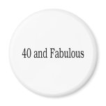 40 And Fabulous Fridge Magnets