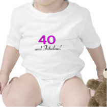 40 And Fabulous Pink t-shirts by CelebrationZazzle 40 And Fabulous Pink t-shirts
