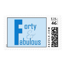40 and Fabulous Postage