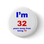 40 Birthday Pinback Buttons