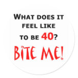 40 Bite Me! Sticker