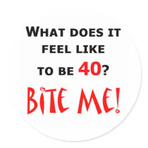 40 Bite Me! Sticker