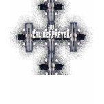 .40 Caliber Prayer Cross Tank t-shirts