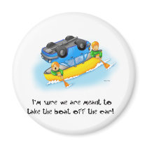40. Canadian car Refrigerator Magnets