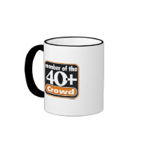 40+  Crowd  Mug