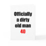 40  Dirty Old Man Cards