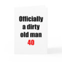 40  Dirty Old Man cards
