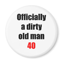40  Dirty Old Man Refrigerator Magnets