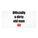 40  Dirty Old Man photo cards