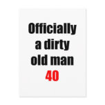 40  Dirty Old Man Post Cards