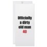 40  Dirty Old Man Full Color Rack Card
