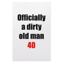 40 Dirty Old Man stationery by thatsabigbirthday4 40 Dirty Old Man stationery