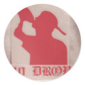 40 Drop Logo Vinyl Sticker by 40DropRecords 40 Drop Logo Vinyl Sticker