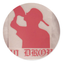 40 Drop Logo Vinyl Sticker by 40DropRecords 40 Drop Logo Vinyl Sticker