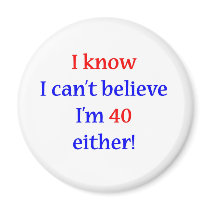 40 Either Fridge Magnets