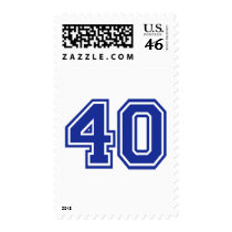 40 - Fourty Postage Stamps