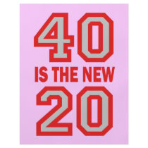 40 is the new 20 flyers by ColorShow 40 is the new 20 flyers