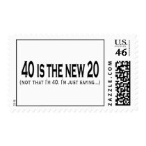 40 is the new 20 stamps